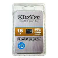 Карта памяти MicroSD 16GB OltraMax (no-adapter) Class10