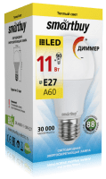 LED лампа Smartbuy A60-11W/3000/E27 Диммер