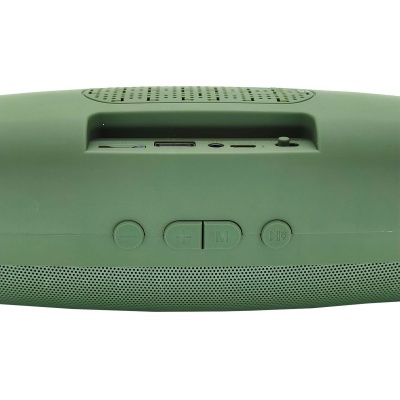Акустика 6Вт OT-SPB104 зеленая, Bluetooth, MP3, FM фото