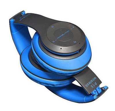 Гарнитура Bluetooth OT-P15 (OT-ERB41) синяя фото