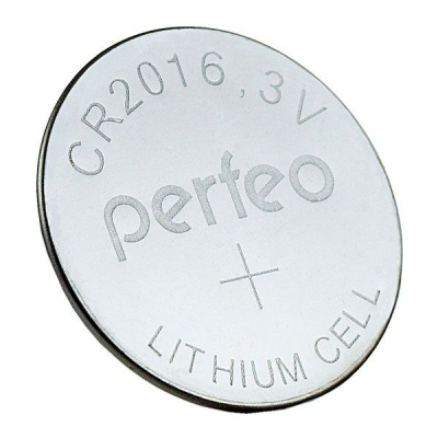 Батарейка CR2016/1BL Perfeo Lithium Cell фото