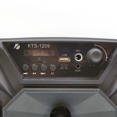Акустика напольная 20 Вт KTS-1209 Bluetooth, MP3, FM фото