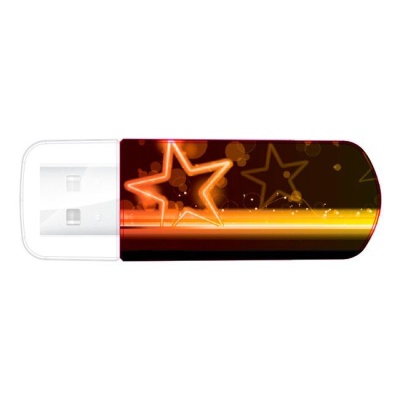 Флеш накопитель USB 32GB Verbatim Mini Neon Orange, USB 2.0 фото