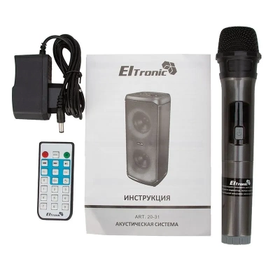 Акустика напольная 30 Вт ELTRONIC 20-31 FIRE BOX 300 Bluetooth, MP3, FM фото
